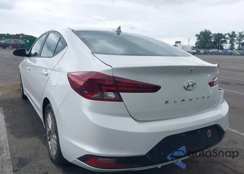 2019 Hyundai Elantra Sel z USA, uszkodzony, nr VIN 5NPD84LF7KH410995